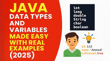 Java Data Types & Variables Explained  Student Info Example for Beginners (2025 Tutorial)