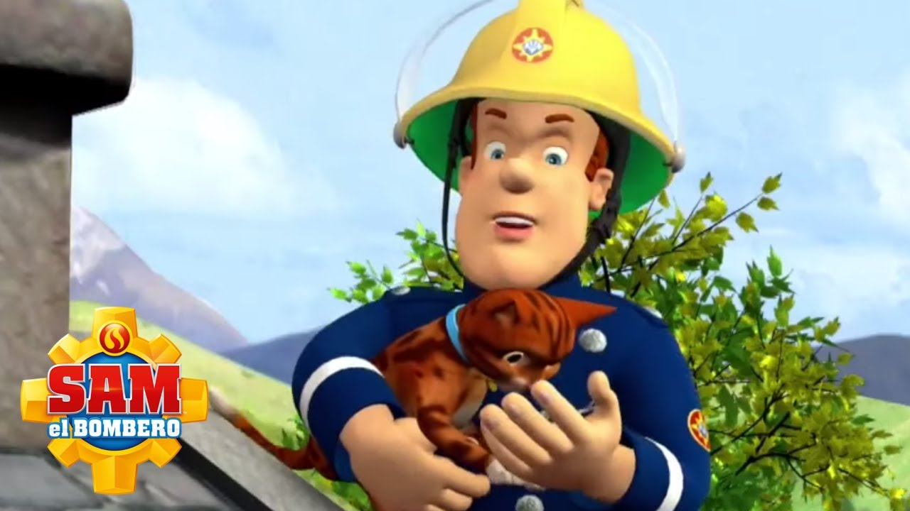 Sam el héroe animal! | Sam el Bombero 🌟 Capítulos completos | Dibujos ...