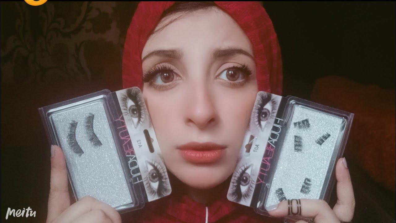 الرموش المغناطيسية وتركيبها وكل حاجه عنها 😍هيفيدك الفيديو وهتحبي الرموش بعده ⁦❤️⁩🙈ومسابقه صغننه 🤣