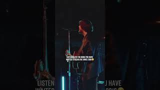 You finally experience this song live #jamesarthur #shorts #sayyouwontletgo