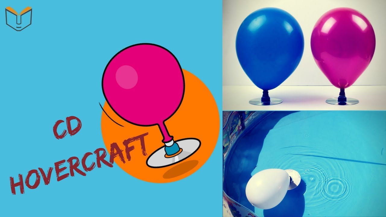 How to make a CD Hovercraft at home.🎈  || Cool Science Project🚥