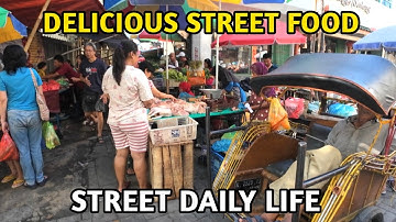 DELICIOUS POPULAR INDONESIAN STREET FOOD MARKET