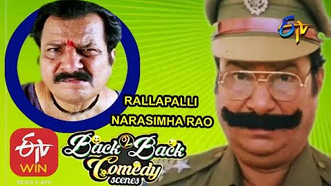 Rallapalli Narasimha Rao | Back to Back | Comedy Scenes - 1 | ETV Cinema