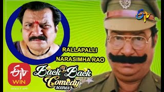 Details Rallapalli Narasimha Rao | Back to Back | Comedy Scenes - 1 | ETV Cinema News