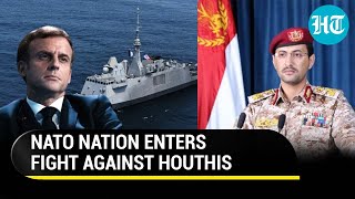 Houthis Attack French Ship With Drones As Rebels Impose 'Naval Blockade' On Israel | Watch