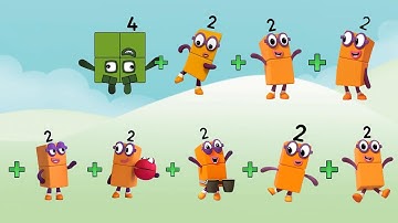 Hoe de tafels van [ 1-5 ] worden gemaakt met behulp van herhaald optellen | @ColorArt_id