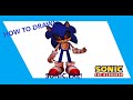 How To Draw Sonic.EXE!