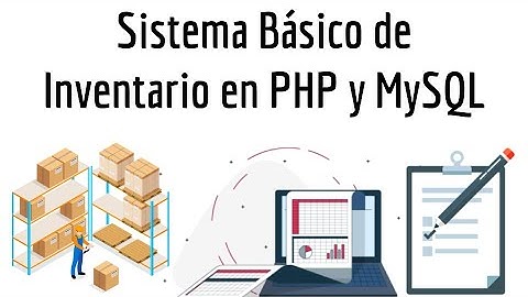 Sistema Básico de Inventario en PHP y MySQL