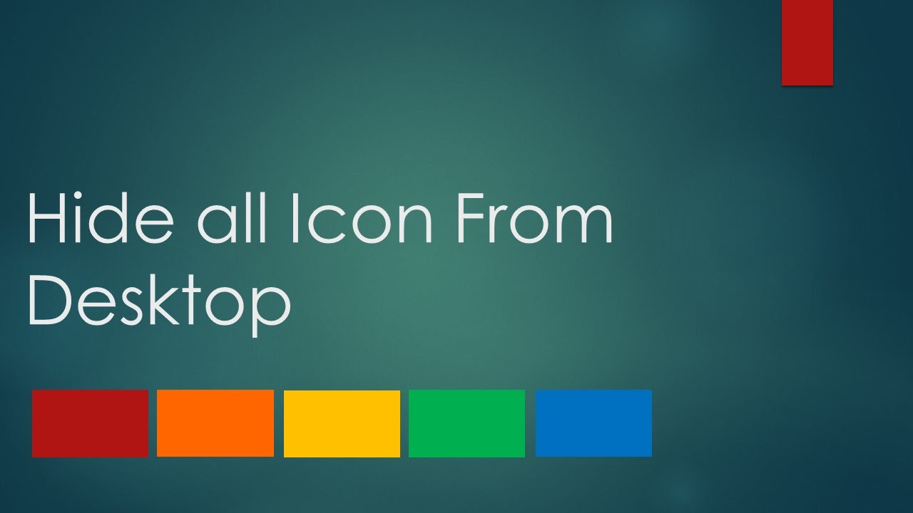 customizing windows 10 desktop hide icons customizing windows 10 desktop hide icons