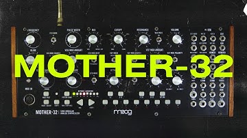 Moog Mother-32 | Semi-Modular Analog Synthesizer | Sound Exploration (No Talking)