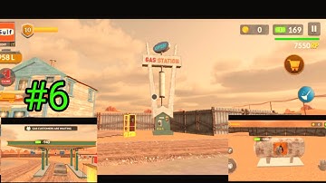 Gas station junkyard simulator mobile gameplay part 6 Gas station board
