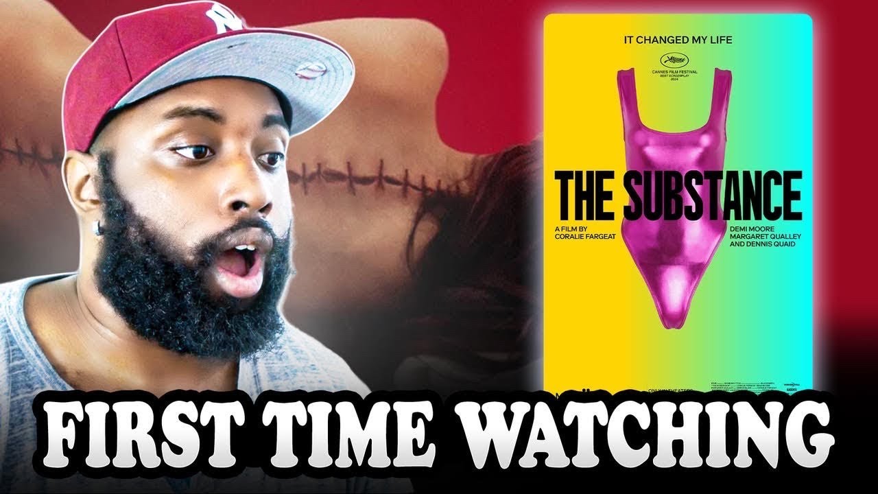 first time watching *THE SUBSTANCE* (2024)
