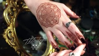 Simple Mandala mehndi design/Мехенди Мандала