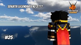 PEREBUTAN SENJATA LEGENDARIS KE 2!!! | Minecraft WTF Legends Roleplay | Eps 25