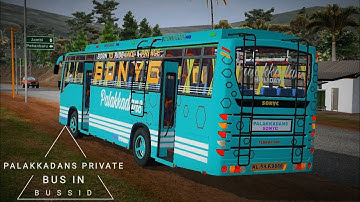Palakkadans Private Bus Mod In Bus Simulator Indonesia - Bussid Bus Mod - Bussid Car Mod - Bussid