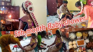5th month Baby shower function\/\/diml in Tamil\/\/ponmagal veedu #5thmonthbabyshower #5thmonth