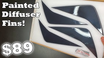 $89 Painted C7 Corvette Diffuser Fins! Extreme Online Store