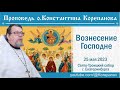 Проповедь иерея Константина Корепанова на праздник Вознесения Господня (25.05.2023)