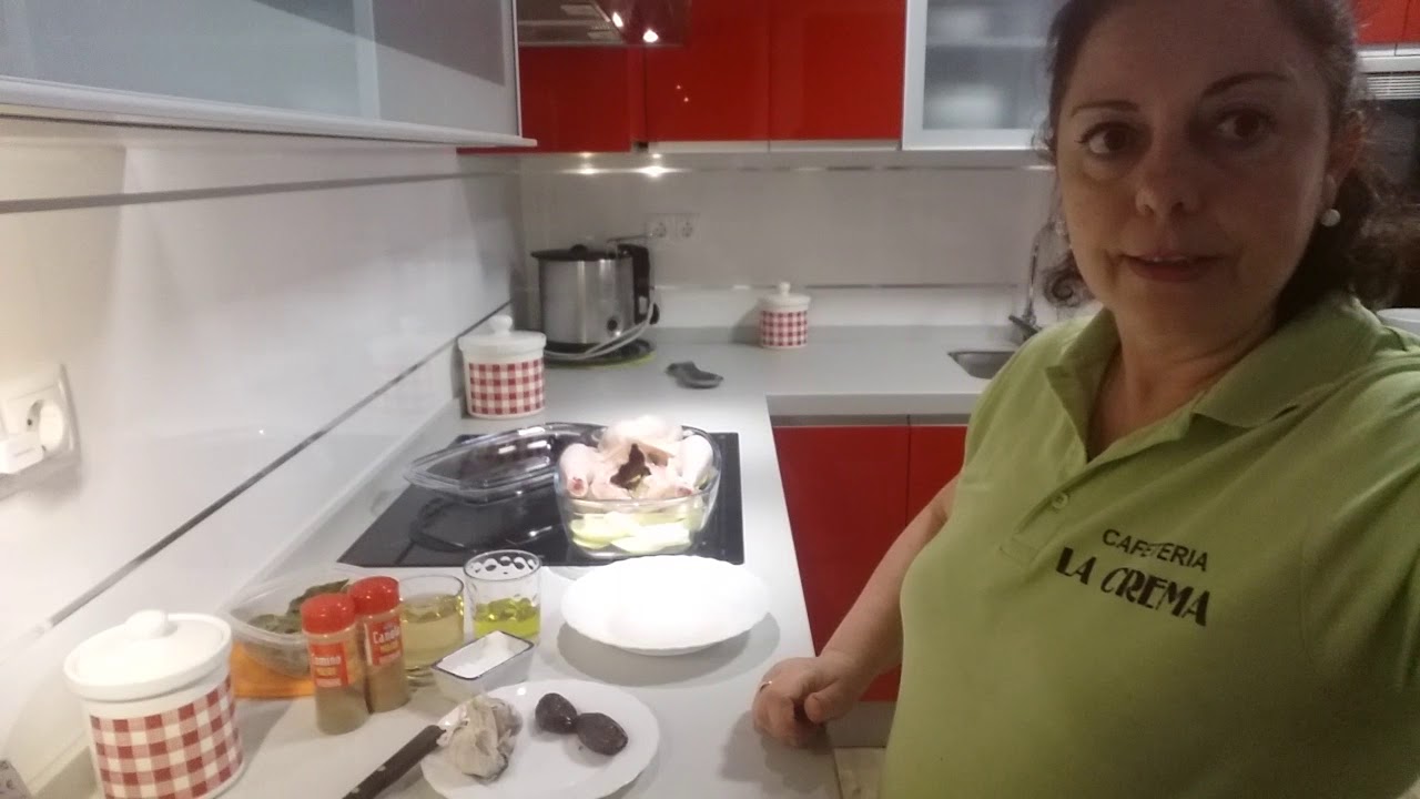 Pollo al horno a la cordobesa