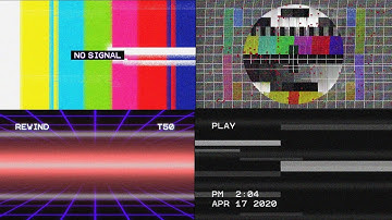 PART 3 TV Glitch Transition with Sound Effects | VHS Glitch | Broken TV Effect Glitch