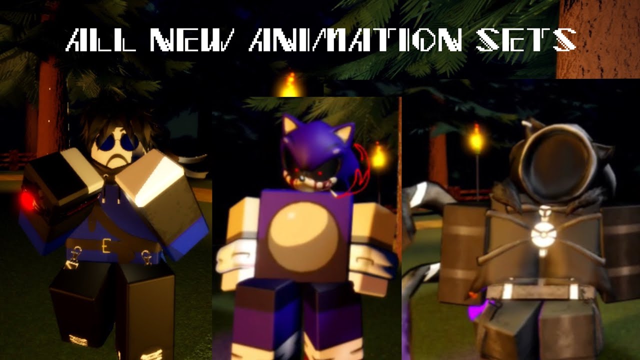 Pillar chase 2 - ALL NEW ANIMATION SETS SHOWCASE (recode)