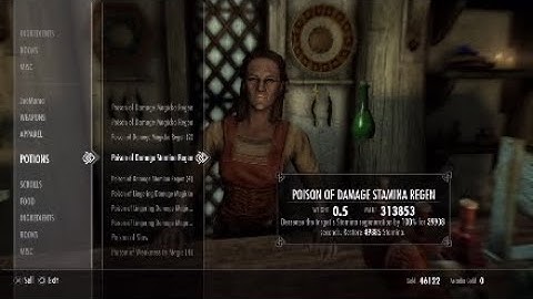 Skyrim Alchemy exploit