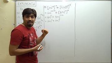 8 ICSE - Maths - Exponents Video 3 - Navjit Rajani - Professor Maths - Elite Tutorials