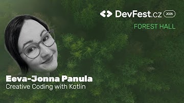 Eeva-Jonna Panula | Creatief coderen met Kotlin | DevFest.cz 2025
