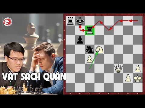 Video Giả vờ mất hai Xe, Quang Liêm tỉa trụi quân ép cao thủ... - youtube