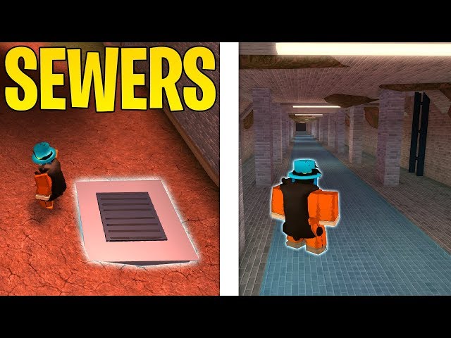 Clip: roblox jailbreak world Clip: camping new sewer escape