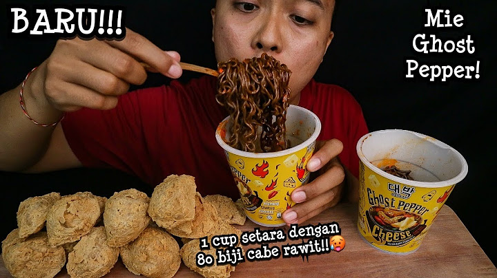 MAKAN MIE GHOST PEPPER TERBARU!! MIE TERPEDAS DI DUNIA !!