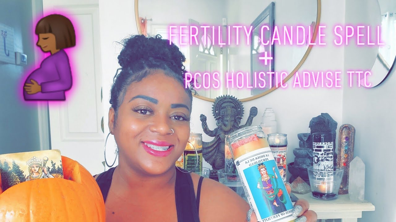 Fertility Pregnancy Candle Spell +PCOS holistic advise