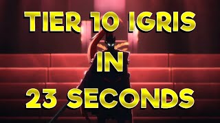 Solo Leveling: Arise - Tier 10 Igris Speed Run W/ Stats & Fight Breakdown