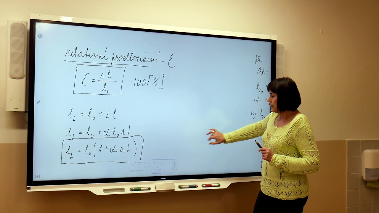 Fy2r - Marešová - Teplotní roztažnost délková