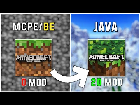 TOP 20 Mods/Addons To Turn Your MCPE Into Minecraft Java Edition - 1.18 (Updated)