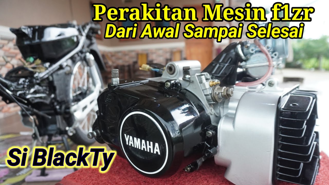 rakit mesin f1zr sporty sampe selesai #f1zrmania #restorasi #original #yamahaindonesia