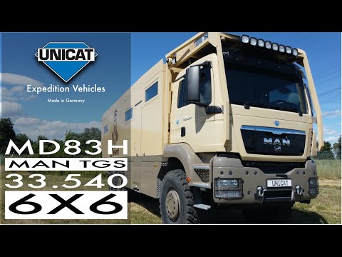 UNICAT Expedition Vehicle MD83H MAN TGS 33.540 6X6