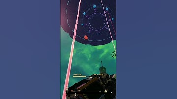 Fallout 76 invaders from beyond UFO hits hard #shorts #fallout76 #fallout  #gaming