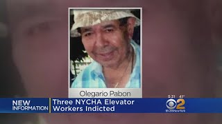 NYCHA Workers Indicted For Elevator Death
