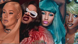 Iggy Azalea, Nicki Minaj, Cardi b, Lil Kim - Baby Don’t Cry (Tupac MASHUP)