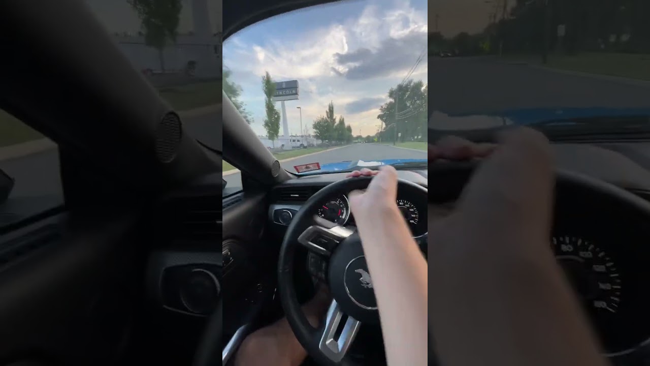 Mustang GT 5.0 almost loses control!!