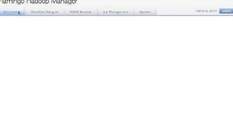 Second. MapReduce of Flamingo Hadoop Manager Demo Video by Onycom