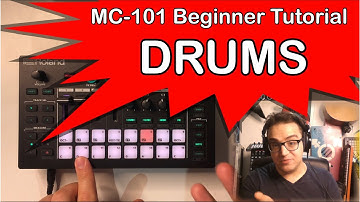 Roland MC-101 Beginner Tutorials: 3) Drum programming