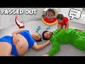 PASSING OUT IN FRONT OF OUR SON TO SEE HIS REACTION! *Hilarious*