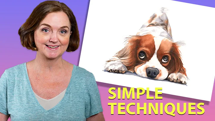 Techniques for painting a Cavalier King Charles Sp...