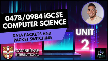 0478/0984 iGCSE Computer Science - Unit 2 Lesson 1: Data Packets and Packet Switching