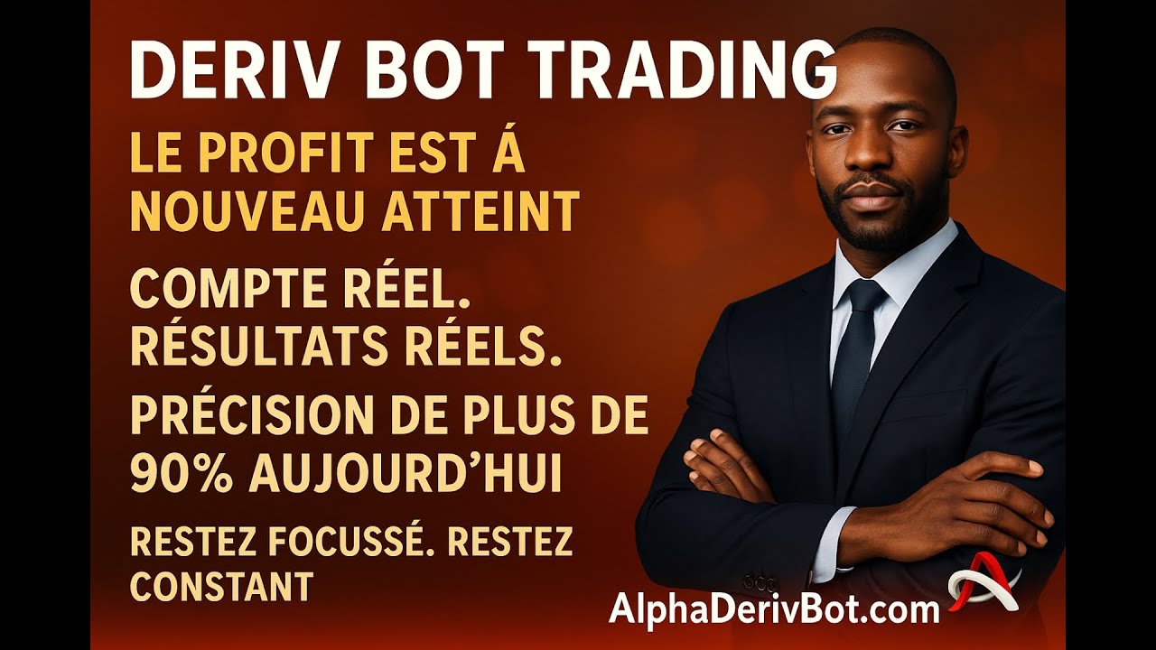 Jour 6 sur Deriv – Résultats Réels et Croissance Continue sur Compte Actif Deriv bot trading