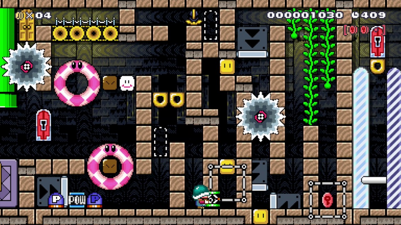 [Super Mario Maker Puzzle] One Screen Puzzle #22 by Smash boss - YouTube