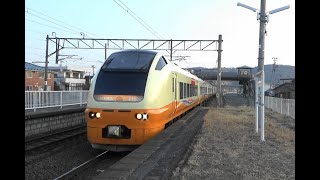 E653系 東北本線臨時快速 那須塩原ゆき@槻木駅