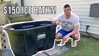 How to Make an Ice Bath for UNDER $150 ???